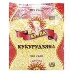 Кукурудзяна крупа ТМ «Сонечко» фасована 900г